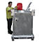 Conteneur de déchets dangereux BAUER SAF 1000, en tôle d'acier, galvanisé à chaud, verrouillable, L 1200 x P 1000 x H 1400 mm