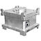 Conteneur duo BAUER DC 450, en tôle d'acier, galvanisé à chaud, verrouillable, L 1200 x P 1000 x H 860 mm