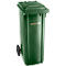 Conteneur GMT, 140 L, mobile, vert