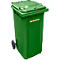 Conteneur mobile GMT, 240 litres, serrure à cylindre, vert