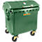 Conteneur poubelle MGB 1100 RD, plastique, couvercle rond, 1100 L, vert