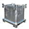 Conteneur pour déchets dangereux BAUER SAP 800-3, en tôle d'acier, galvanisé à chaud, empilable, L 1200 x P 1000 x H 1053 mm