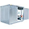 Conteneur pour substances dangereuses Säbu SAFE TANK 1000 KTC, pour 2 IBC de 1000 l, stockage passif, avec vannes d'aération, bac de rétention &amp; caillebotis, L 3050 × P 2170 × H 2310 mm