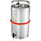 Conteneur sur pied de sécurité, en inox, robinet, 25 L, ø 315 x H 530 mm