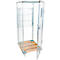 Conteneur sur roulettes, avec châssis mobile en bois, 724 x 815 x 1800 mm