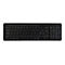 Contour Balance - Tastatur - kabellos - USB, 2.4 GHz - GB - Schwarz