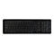 Contour Balance - Tastatur - kabellos - USB, 2.4 GHz - USA - Schwarz
