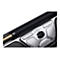 Nahaufnahme einer ergonomischen Rollbar-Maus mit Tasten für Copy, Paste und Cursor-Steuerung.