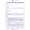 Contrat de traitement des tâches Avery Zweckform, A4, papier autocopiant, 4 pages