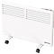 Convecteur chauffage SLIM E 1500, mobile ou montage mural, 1500 W, 3 niveaux de chauffage, thermostat, minuterie 24 h/semaine, IP24, L 640 x P 85 x H 400 mm, blanc