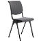 Conventio avec assise rembourrée, gris et armature, noir HAG