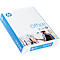 HP Office paper pack. Top: HP logo and "Office" lettering. Below, people looking at documents. Blue and white colors.