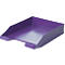 Corbeille à courrier HAN Klassik, pour format A4/C4, avec champ d'inscription, empilable, L 255 x P 348 x H 65 mm, plastique, violet, 10 pièces 