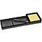 Corbeille à crayons Black Office WEDO, noir mat/brillant, 2 casiers