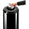 Corbeille à papier anti-feu, 15 L, noir