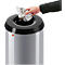 Corbeille à papier anti-feu, 50 L, argent