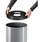 Corbeille à papier anti-feu, 50 L, argent