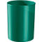 Corbeille à papier rondofix, vert turquoise
