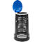 Corbeille de support en polypropylène, noir/bleu
