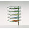 Corbeille porte-produits CopySwinger, format A4, 5 compartiments, gris clair
