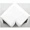 Cornière pour profilé de protection d'angle type H, L 42 x l. 22 mm, autocollant, mousse PU, 2 côtés, blanc