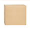 A square brown cardboard box on a white background, sealed with tape.