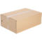 A rectangular cardboard box, sealed with tape.