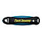 Schwarzer USB-Stick mit blauen und gelben Akzenten. Aufschrift: Flash Voyager USB 3.0.