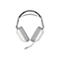 Hellgraues Headset, Detailansicht, das Bild zeigt das Produkt vor weißem Hintergrund.
