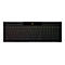 CORSAIR Gaming K100 AIR RGB - Tastatur - extrem schlank - Hintergrundbeleuchtung - kabellos - USB, Bluetooth 4.2