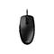 Schwarze, kabelgebundene Corsair M55 Gaming-Maus in der Draufsicht vor weißem Hintergrund.