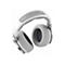 Hellgraues Gaming-Headset mit weißem Bügel. Die Ohrmuscheln und der Bügel sind mit Corsair beschriftet.