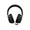 Schwarzes Over-Ear-Headset mit gepolstertem Kopfbügel und abnehmbarem Mikrofon vor weißem Hintergrund.