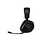 Schwarzes Corsair Gaming-Headset in Seitenansicht mit Mikrofonarm vor weißem Hintergrund.