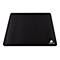 Tapis de souris rectangulaire noir avec logo Corsair.