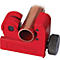 Coupe-tube rouge avec tuyau en cuivre. Inscription : ROTHENBERGER PRO II ZD 402.