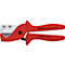Coupe-tube rouge sur fond blanc, avec les inscriptions 'KNIPEX' et '12-35 mm'.