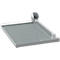 Coupe-papier gris avec logo Leitz. Tapis de coupe avec quadrillage et marquages d'angle.