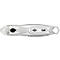 Couteau de sécurité WEDO®, ergonomique, lame dissimulée, profondeur de coupe 6 mm, convient aux droitiers et aux gauchers, argent