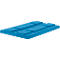 Couvercle A 1208 PP, pour bacs pour petites pièces, l. 1200 x P 800 mm, bleu clair