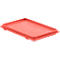 Couvercle avec crochets pour bac EURO EF-D 32 H, rouge