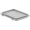 Couvercle avec crochets pour bac EURO EF-DH 21, gris