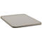 Couvercle plat pour bac rectangulaire, 1100 L, gris