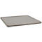 Couvercle plat pour bac rectangulaire, 3300 L, gris