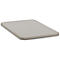 Couvercle plat pour bac rectangulaire, 400 L, gris