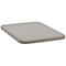 Couvercle plat pour bac rectangulaire, 550 L/700 L, gris