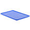 Couvercle pour bac EURO EF-D 64, bleu