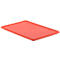 Couvercle pour bac EURO EF-D 64, rouge