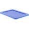 Couvercle pour bac gerbable et empilable type KS 18, bleu