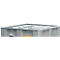 Couvercle pour bacs à piles usagées CEMO 610 l, polyéthylène dur (PEHD) gris, L 1215 x P 1015 x H 60 mm